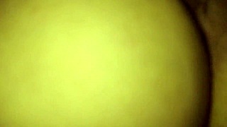 rough bull fucks my fat pussy outside while cuck waits then creampies sloppy hole