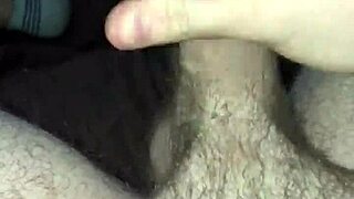 Thick cumshot blasts across her socks in explosive finish.