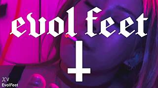 Even Smoking Can't Stop Me Worshiping Your Sexy Latina Feet!