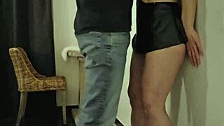 feeling every choke and spank as we tie up for intense bdsm toy play