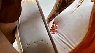 E No Finalzinho Da Tarde Arrombei O Cuzinho Da Puta Até Gozar Lá Dentro Completo No Sheer E Red