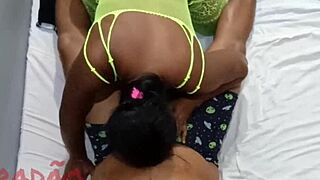 Fat Latina BBW Asshole Ripped Open Dripping Cum After Pounding!