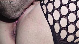 oh god lick my wet shaved milf pussy so passionate til i explode in orgasm!!