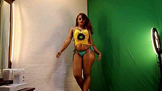 Sunflower Bikini Haul Teases More Sexy Amateur Curves