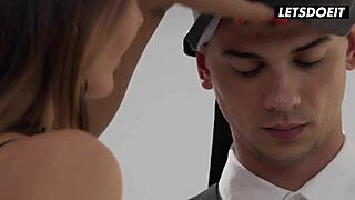 ebony stepsister zaawaadi craves threesome cowgirl ride with stepbro and girlfriend