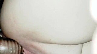 Amateur homemade fucking cranks up with massive cock extension thrill