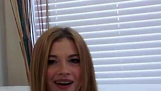 blonde teen's first blowjob sparks stepbrother obsession compilation