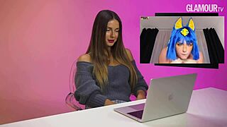 Nyusha's Playful Reactions to Steamy Scenes