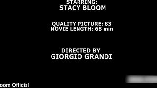 this chick gets blackened in a wild gangbang, 4 bwc and 4 bbc balls deep anal dap with swallow and facial