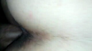 me and my girl going at it doggystyle from behind