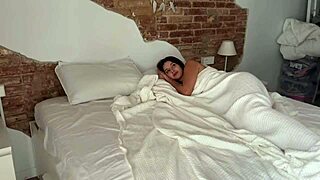 step sister fakes sick day for creampie riding big cock