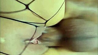 Blonde Brazilian in Pantyhose Ignites Wild Hotel Passion