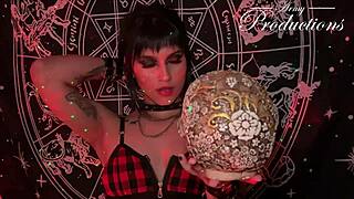 gothic slut rituals bareback pounding with boyfriend's huge cock