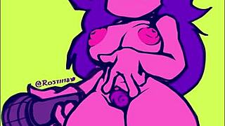 brunette girlfriend shakes big teen ass in friday night funkin rhythm