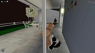 i made her pose embarrassingly in brookhaven roblox then fucked in stranger's house