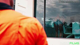 Muscle Barbie Ass Pounded by Monster Cock