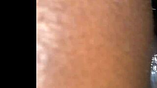 Slow deep doggystyle strokes fill ebony pussy with creampie bliss