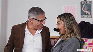 Double dose of tits and ass in steamy Reality Kings threesome