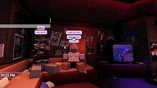 her parents left so monster cock penetrates her tight hole