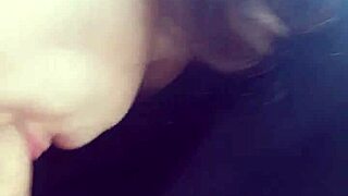 Pounding Deepthroat Blowjob by Horny Brunettes at Sunny Lake