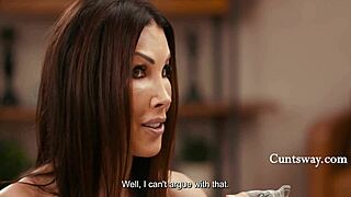 stepmom's birthday turns wild with our foursome fingering cunts and scissoring her horny pussy