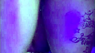 Slow deep doggystyle strokes fill ebony pussy with creampie bliss