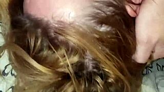 Take my cock deep down your milf throat