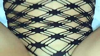 Smoking Tempts Latina to Bareback Brother's Huge Cock in Pussy and Ass