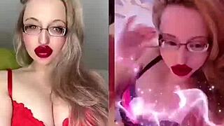 you can't stop staring at my huge goddess tits while i tease you mercilessly