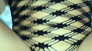 Smoking Tempts Latina to Bareback Brother's Huge Cock in Pussy and Ass