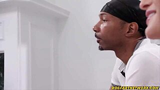 Petite Blonde GF Fucks Friend During Game Doggystyle