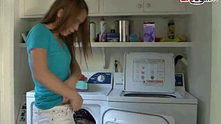 skinny young brunette housewife takes big black cock interracial cumshot surprise