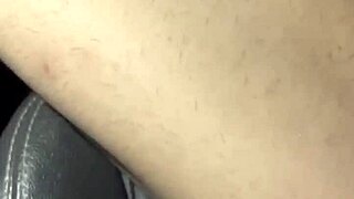 Deepthroats cock in car drooling thick saliva everywhere