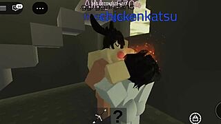 me and sukuna stuff random girl's big ass and tits with monster cocks in wild threesome