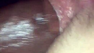 Teen bends over for interracial doggystyle pounding