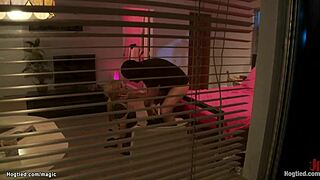 Bound Student Endures Rough Handling Session