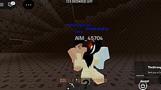 me and sukuna stuff random girl's big ass and tits with monster cocks in wild threesome