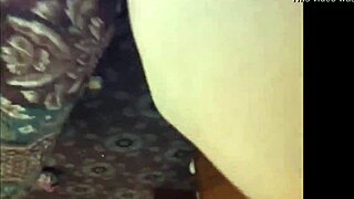 blindfolded neighbor endures bound anal fuck