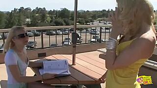 hey blonde wanna lick my pussy then scissor till we squirt?