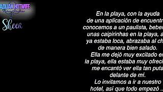 Corno Watches Gostoso Gozei on Safado Cop's Pau