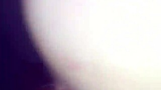 Teen bends over for interracial doggystyle pounding