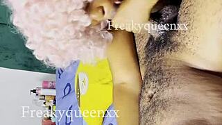 naughty teen and stepdad bodyguard fuck hard at home with cum on ass