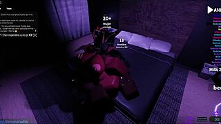 Roblox Demon Brutally Assfucks Bent-Over Succubus Doggy Till Creampie