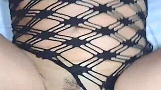 Smoking Tempts Latina to Bareback Brother's Huge Cock in Pussy and Ass