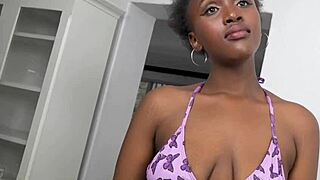 WOW! Big Tits Black MILF Gets Stretched Wide and Stuffed Hard at Wild Casting Couch!