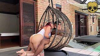 savoring every inch of that massive black cock