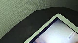 he pours tribute over jumjum68 the prettiest solo masturbation queen