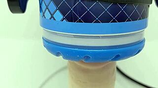 wanna see this rubjoy robot fleshlight pound pussy deep?