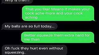 milf goddess dominates sissy bitch clit teasing humiliation sexting