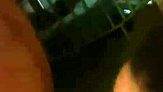 Sucking big cock then fucking wet pussy bent over in hotel creampie finish